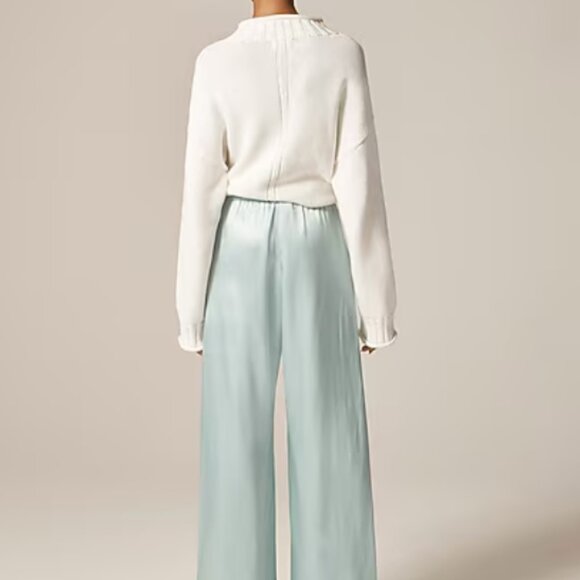 NWT - J Crew - Cosmo pant in luster charmeuse - Picture 2 of 5